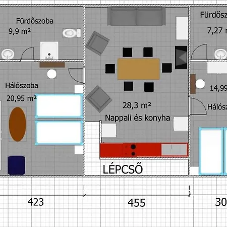 Apartment Gyoengyoes Apartman, Kenyelem 5 Percre A Termaltol